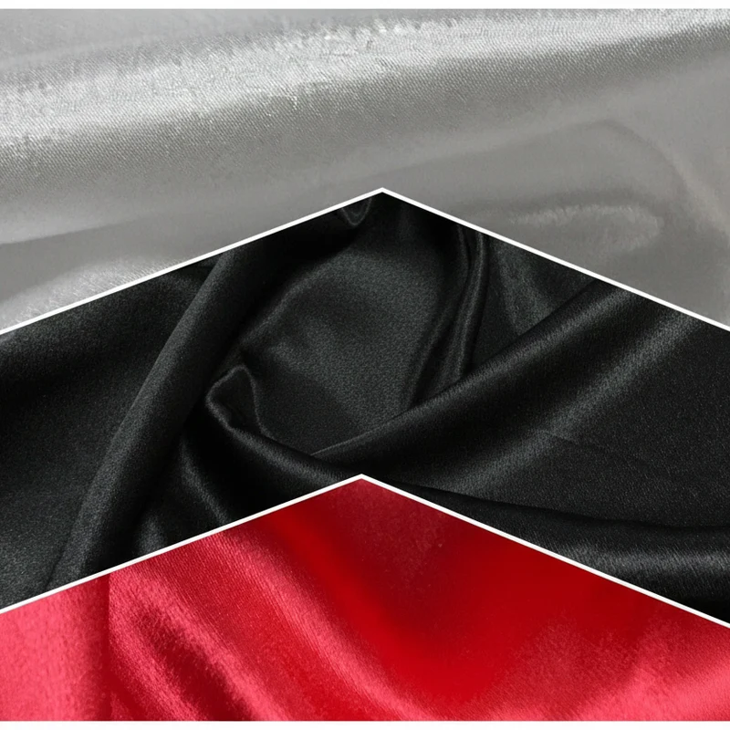 Plain Crepe Back Liquid Silky Smooth Satin Dress Fabric 150 cm MA1248 Mtex