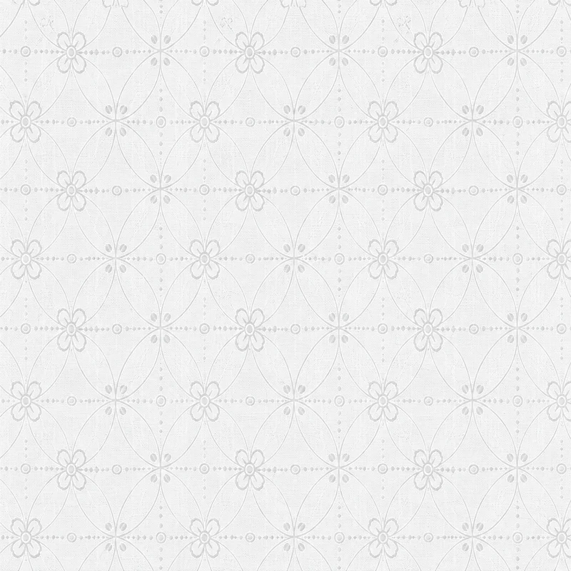 Jacquard Tischdecke aus beschichteter Baumwolle mit Fleckenschutz RIVERA weiß floral Blumen eckig rund oval