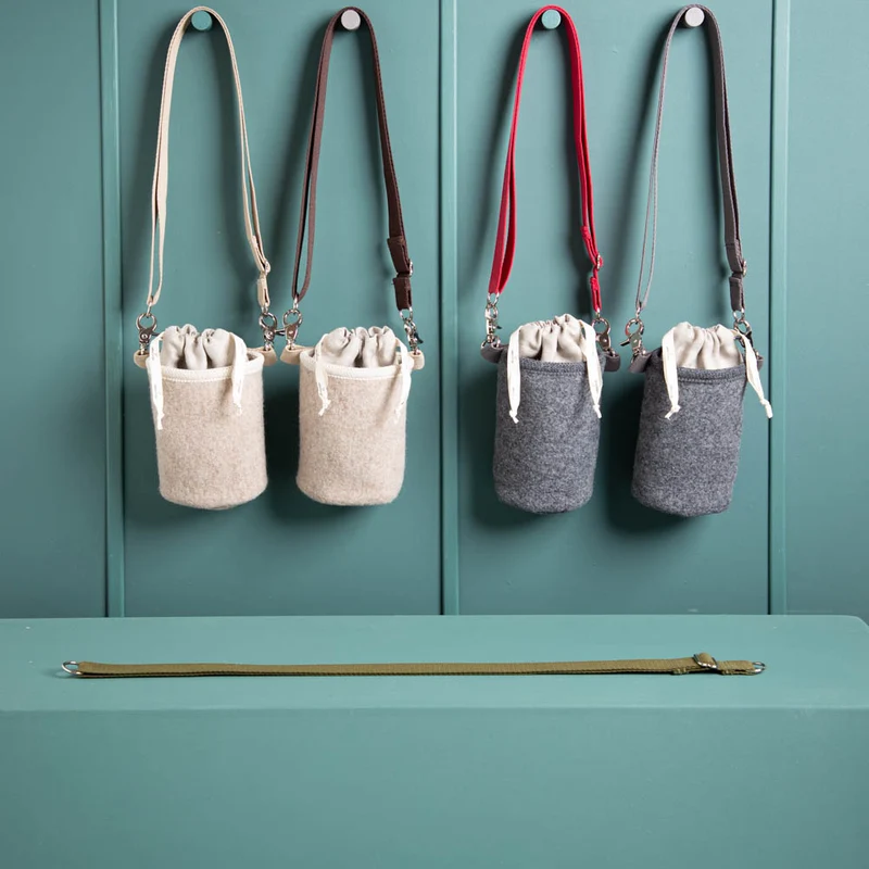 Leckerli-Tasche aus Loden | 100 % Schurwolle