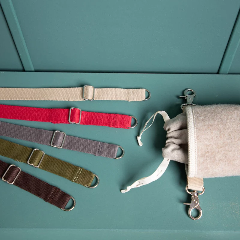 Leckerli-Tasche aus Loden | 100 % Schurwolle
