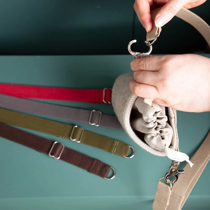 Leckerli-Tasche aus Loden | 100 % Schurwolle