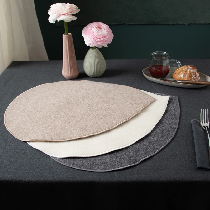 Tischset aus Loden | 100 % Schurwolle
