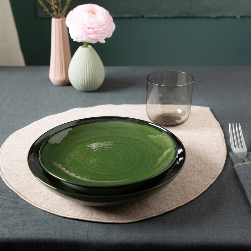 Tischset aus Loden | 100 % Schurwolle