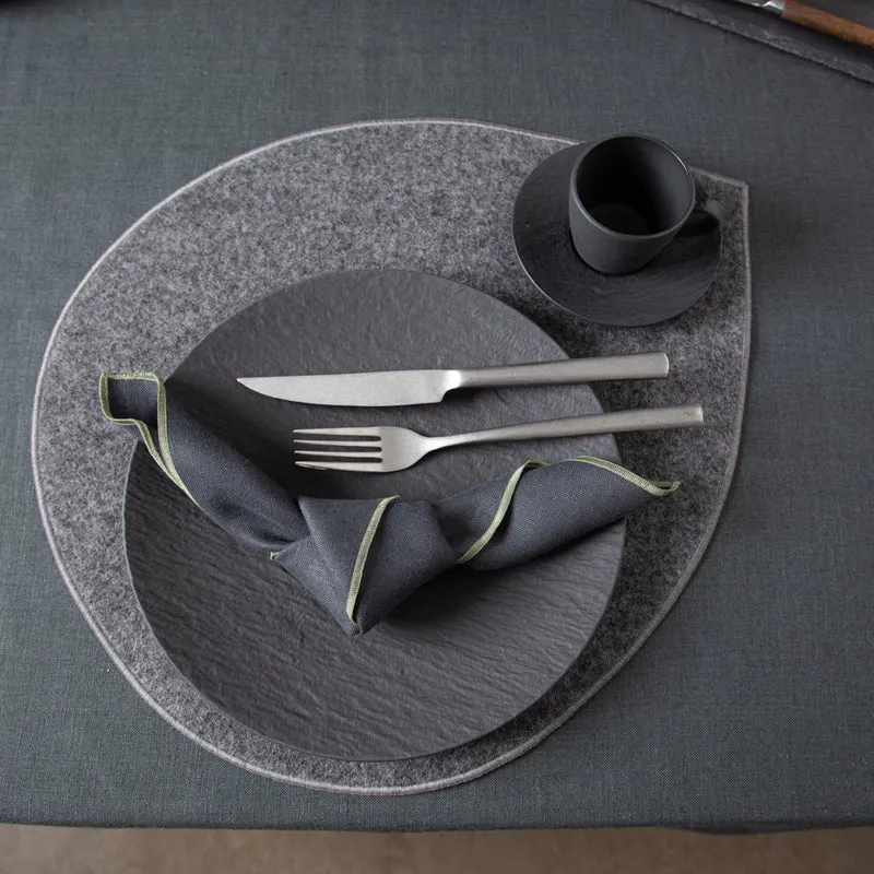 Tischset aus Loden | 100 % Schurwolle