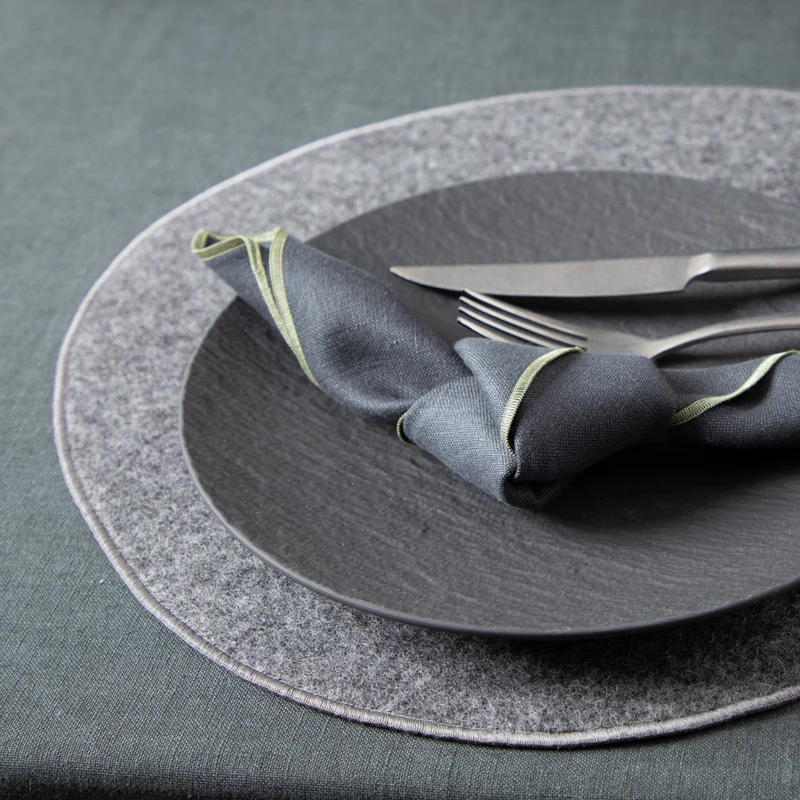 Tischset aus Loden | 100 % Schurwolle