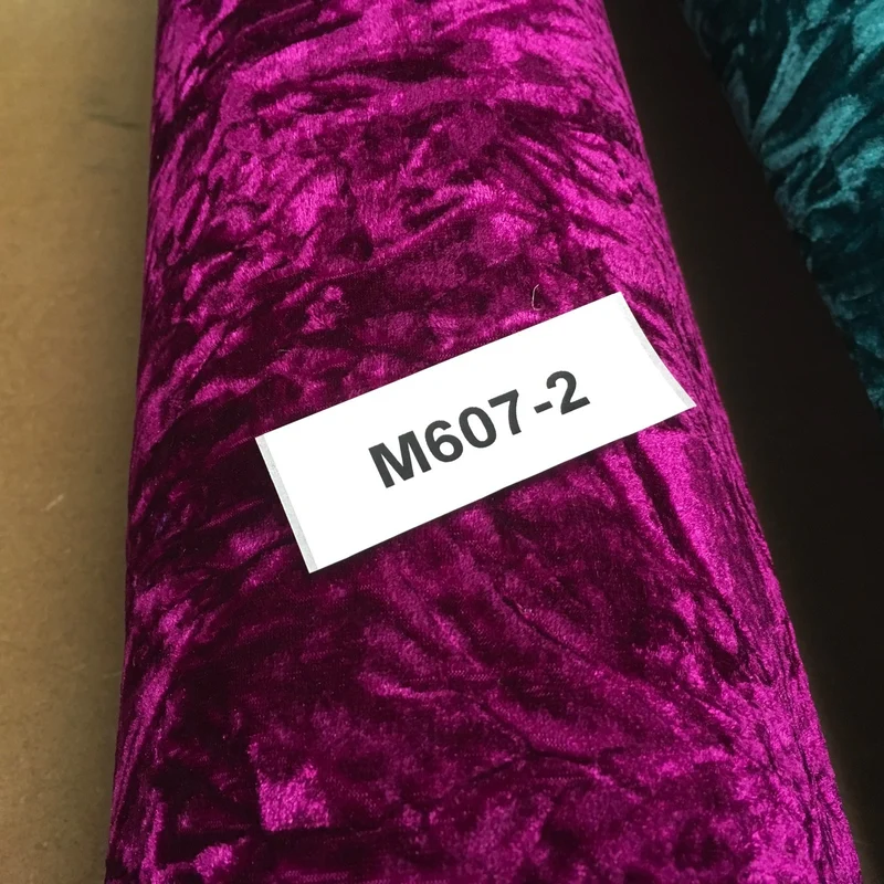 Creased Ice Velvet One way stretch Dress Fabric 58" M607 Mtex