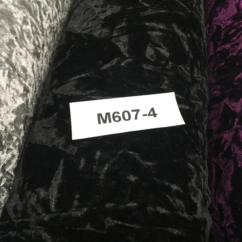 Creased Ice Velvet One way stretch Dress Fabric 58" M607 Mtex