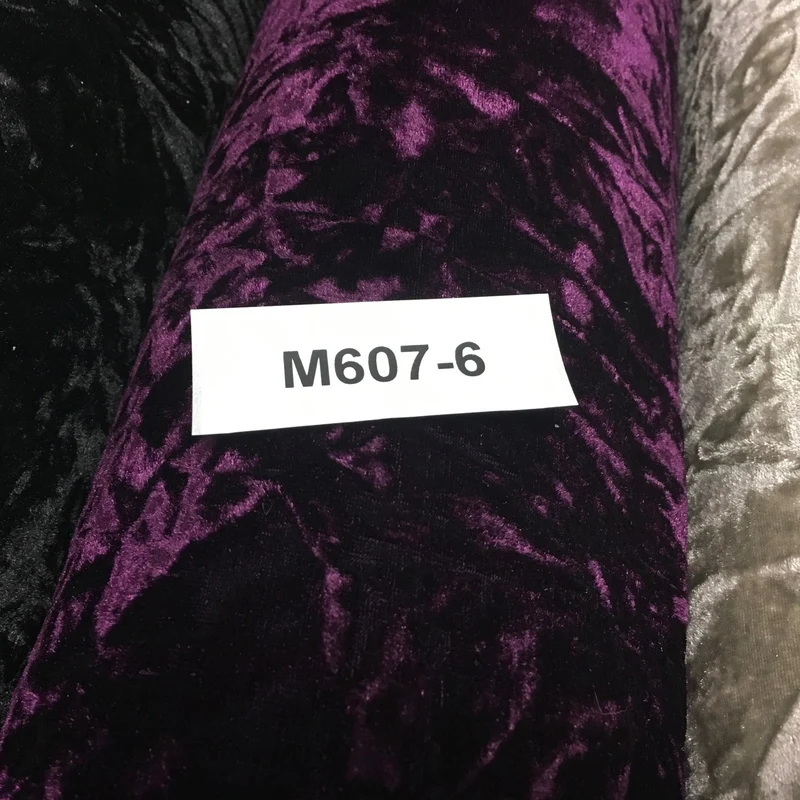 Creased Ice Velvet One way stretch Dress Fabric 58" M607 Mtex