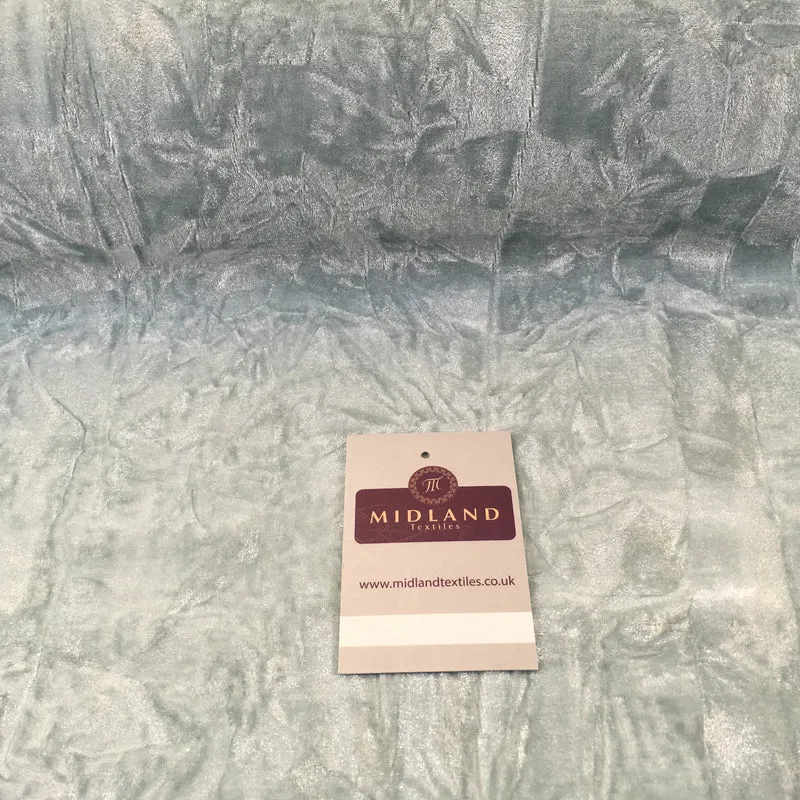 Creased Ice Velvet One way stretch Dress Fabric 58" M607 Mtex