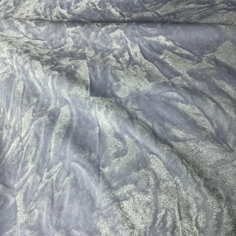 Creased Ice Velvet One way stretch Dress Fabric 58" M607 Mtex