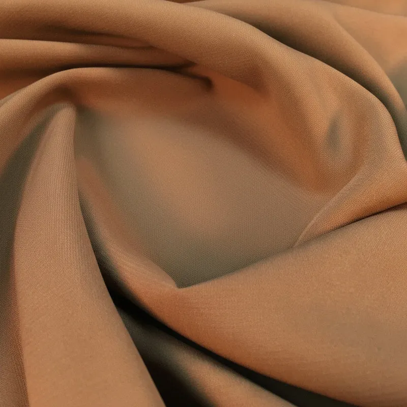 £5.49 Luxury Crepe Micro Peach-skin Dress Fabric Bonanza Midtex 50 Colours M400