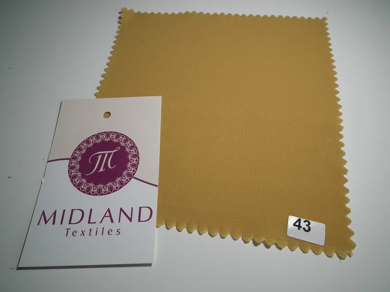 £5.49 Luxury Crepe Micro Peach-skin Dress Fabric Bonanza Midtex 50 Colours M400