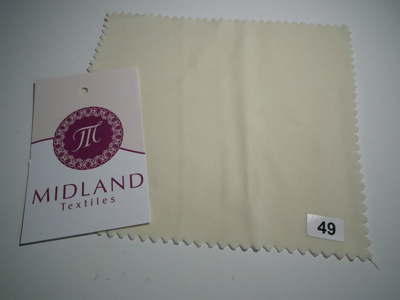 £5.49 Luxury Crepe Micro Peach-skin Dress Fabric Bonanza Midtex 50 Colours M400