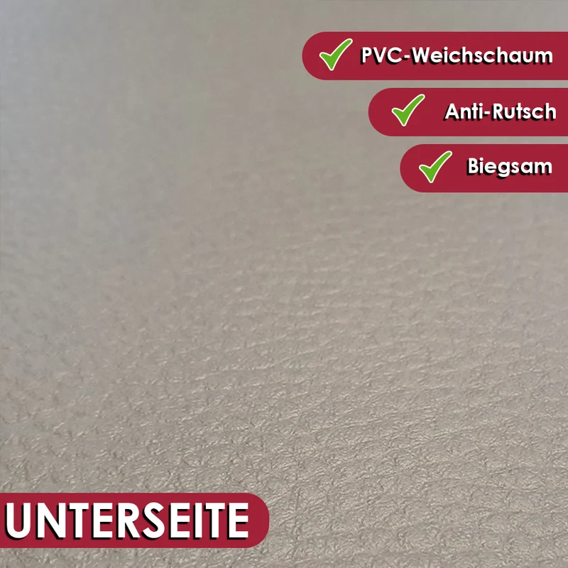 Grillmatte mit Anti-Rutsch | Bodenschutzmatte für Grill 75 x 120 cm
