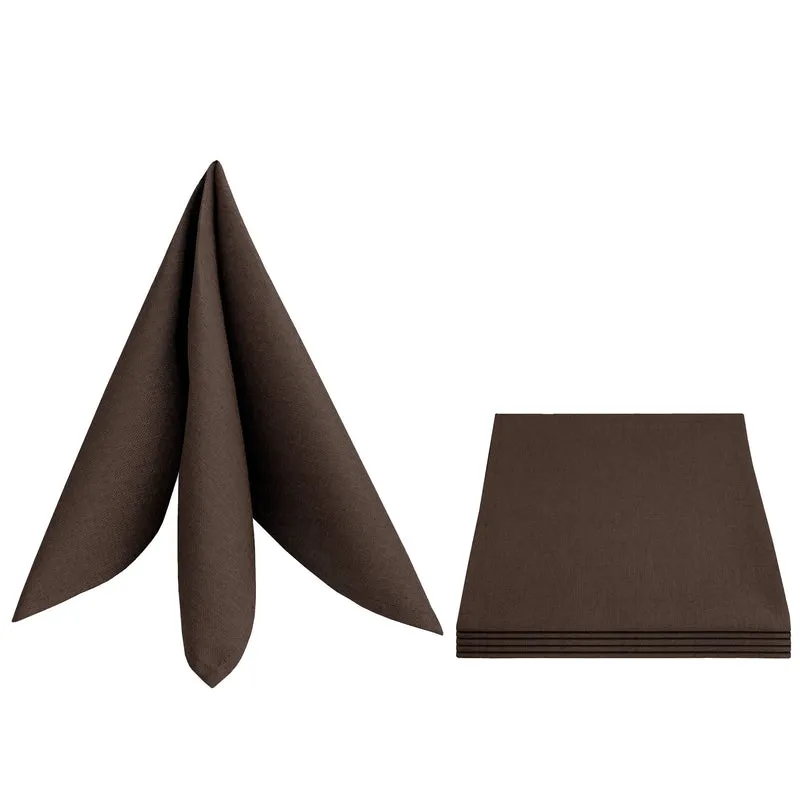 Leinen Optik Servietten 4er-Set 50 x 50 cm