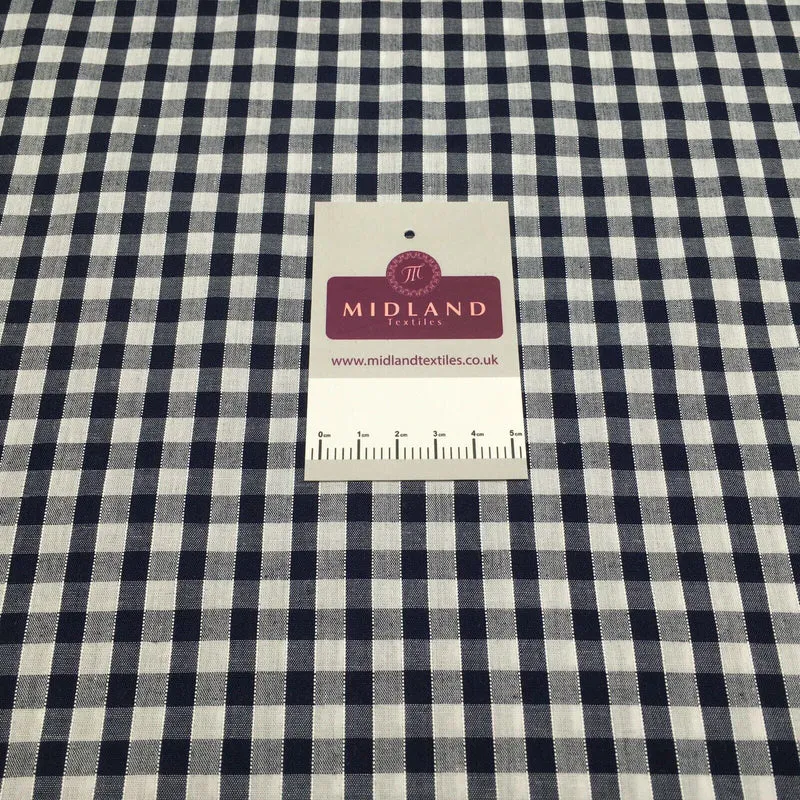 1/4" Gingham Check Cotton Fabric 45" Wide - Dress, Craft & Home M1542