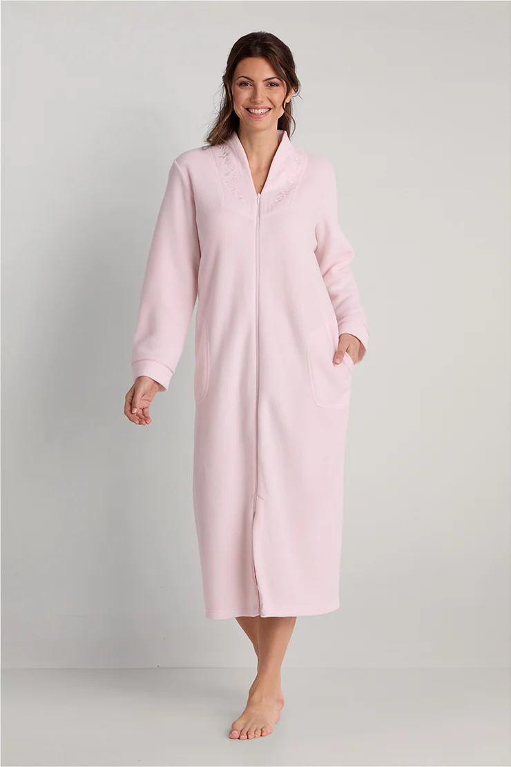Fleece Long Robe