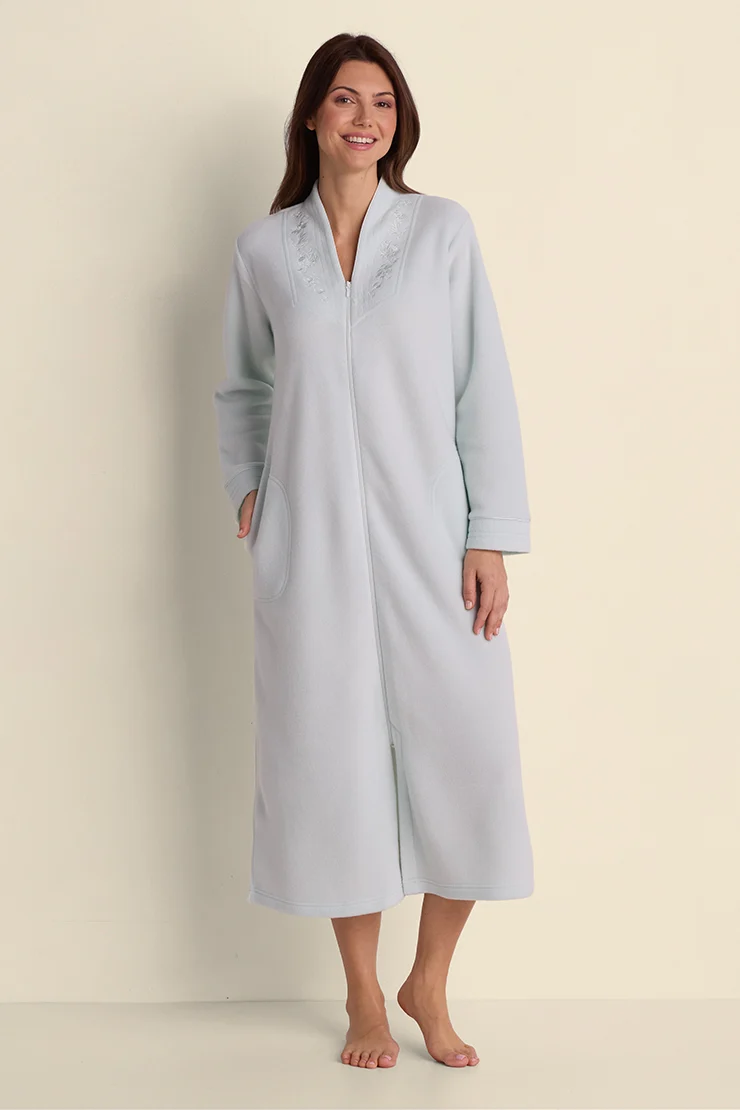 Fleece Long Robe