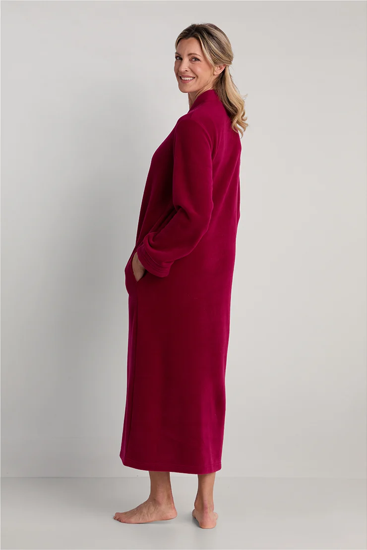 Fleece Long Robe