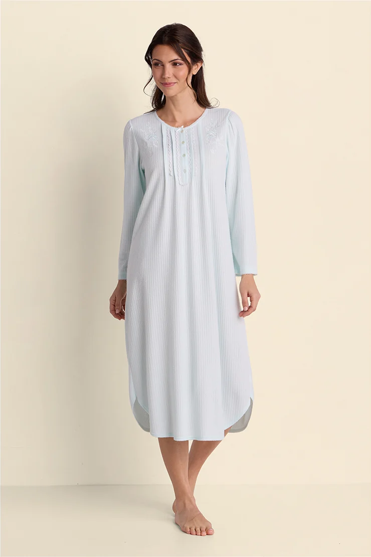 Honeycomb Long Nightgown