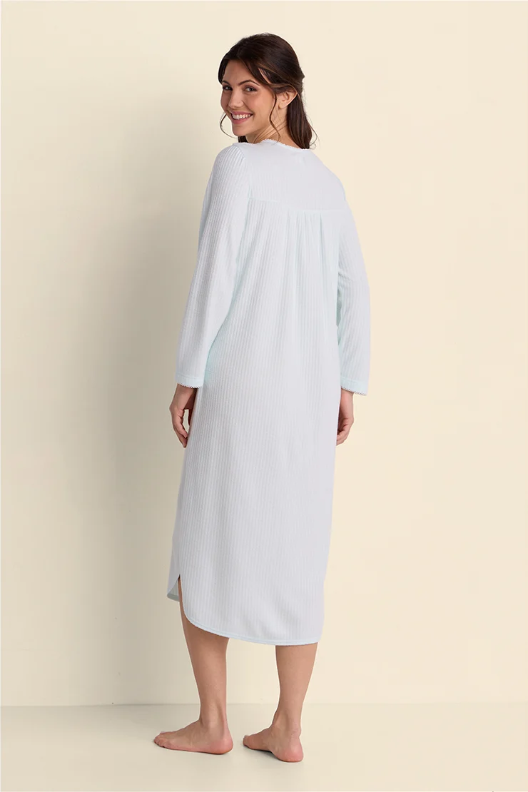 Honeycomb Long Nightgown