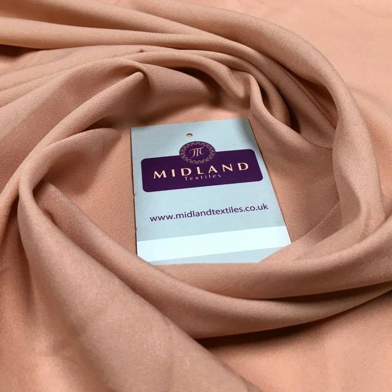 Plain Soft Lightweight Lining Fabric - 100% Polyester - 100cm Wide - £2.99/m - MR860