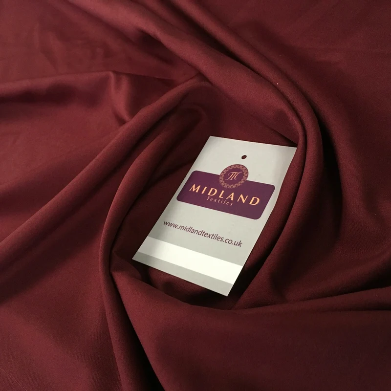 Plain Soft Lightweight Lining Fabric - 100% Polyester - 100cm Wide - £2.99/m - MR860