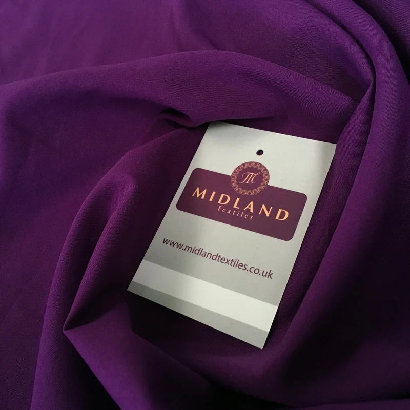 Plain Soft Lightweight Lining Fabric - 100% Polyester - 100cm Wide - £2.99/m - MR860