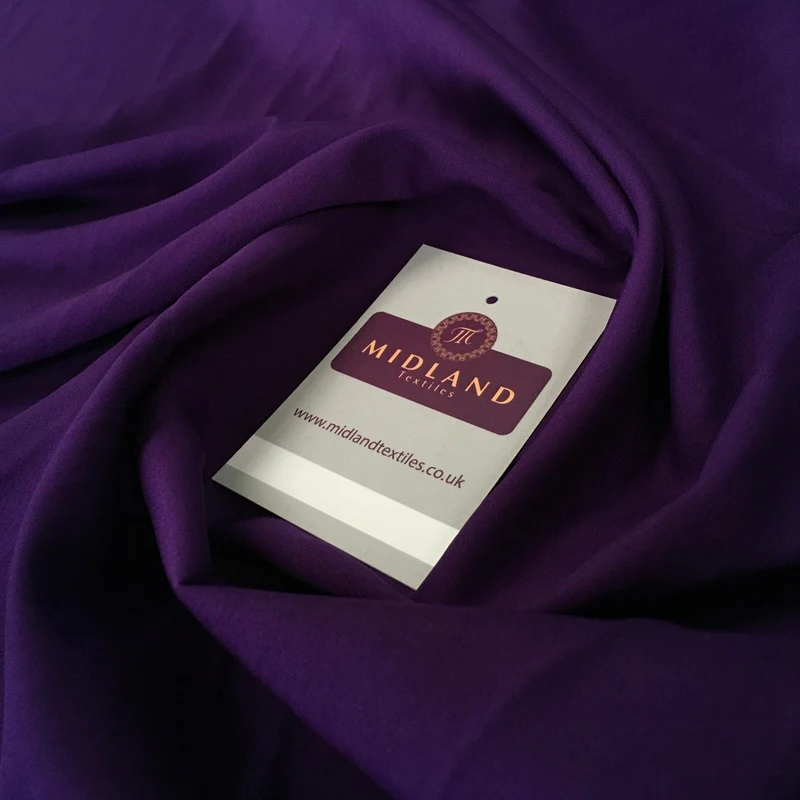 Plain Soft Lightweight Lining Fabric - 100% Polyester - 100cm Wide - £2.99/m - MR860