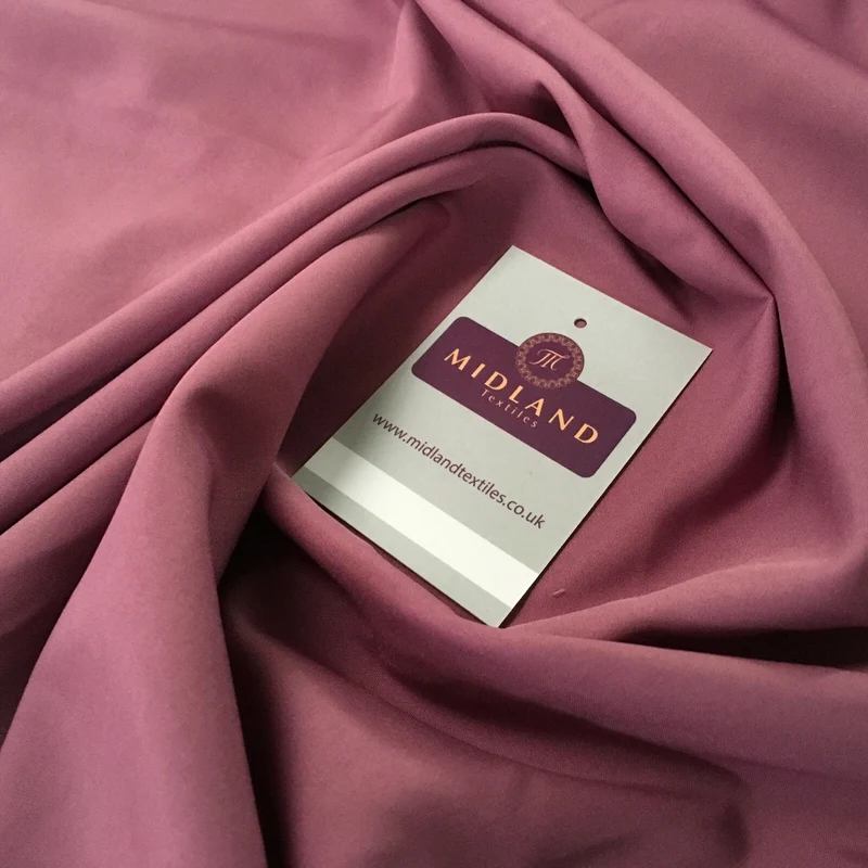 Plain Soft Lightweight Lining Fabric - 100% Polyester - 100cm Wide - £2.99/m - MR860
