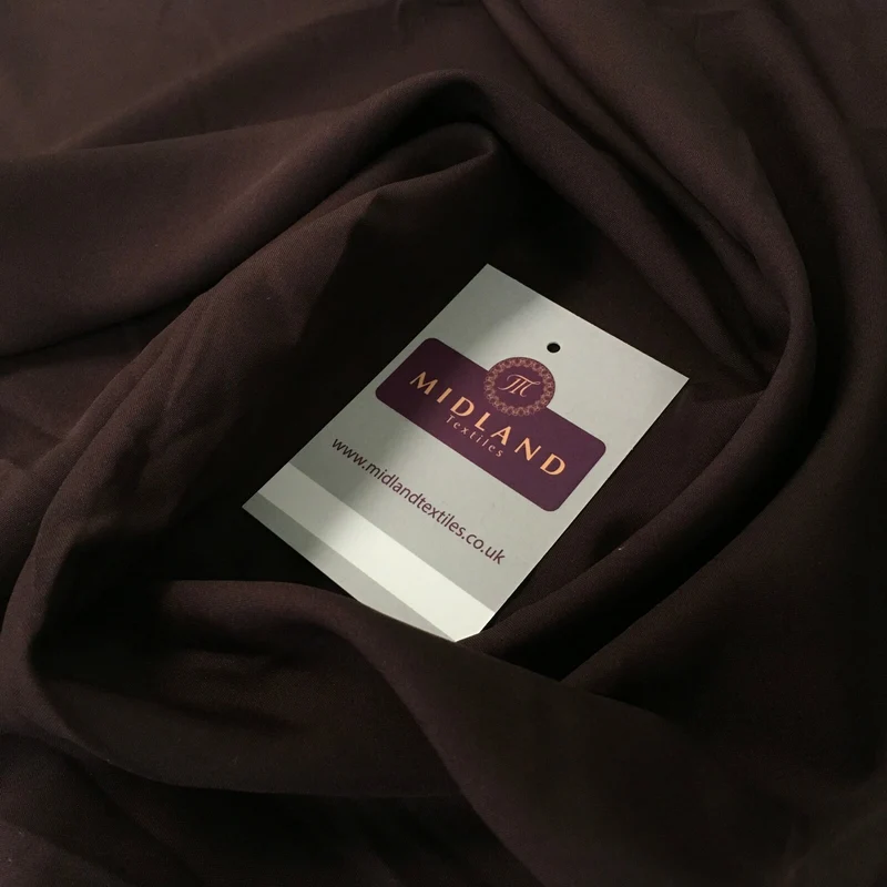 Plain Soft Lightweight Lining Fabric - 100% Polyester - 100cm Wide - £2.99/m - MR860