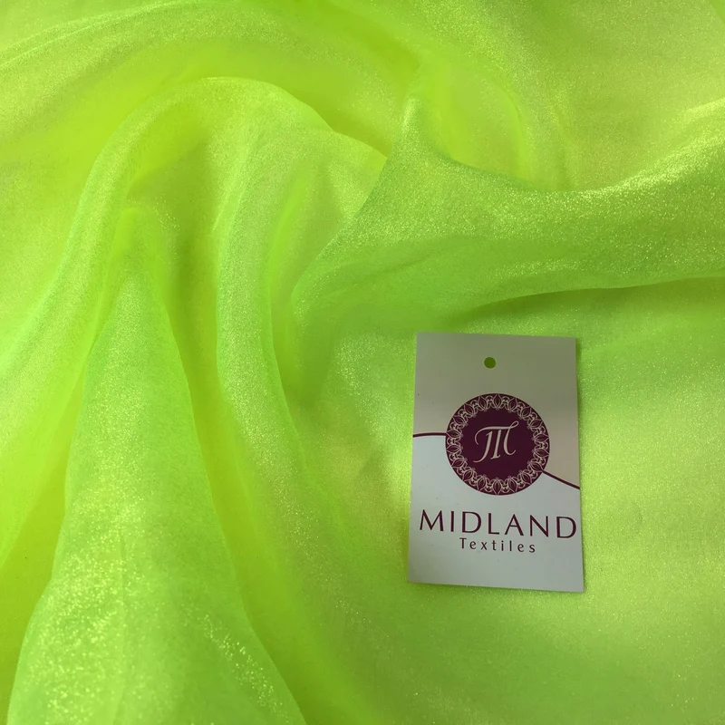 £2.50 Japanese CRYSTAL ORGANZA WEDDING BRIDAL DANCE VEIL DRESS FABRIC 45" M111