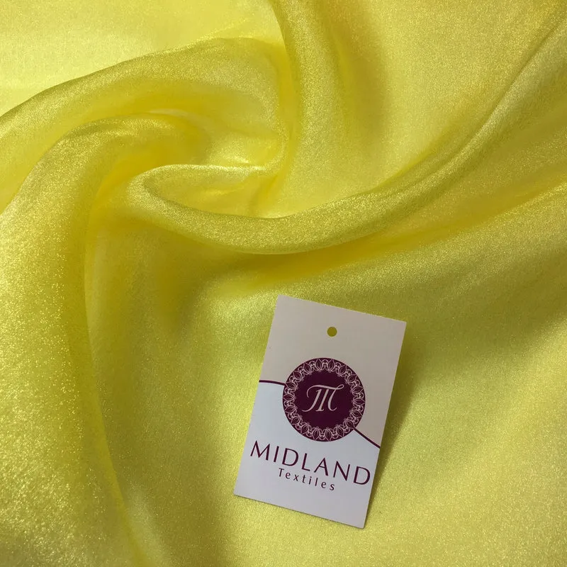 £2.50 Japanese CRYSTAL ORGANZA WEDDING BRIDAL DANCE VEIL DRESS FABRIC 45" M111
