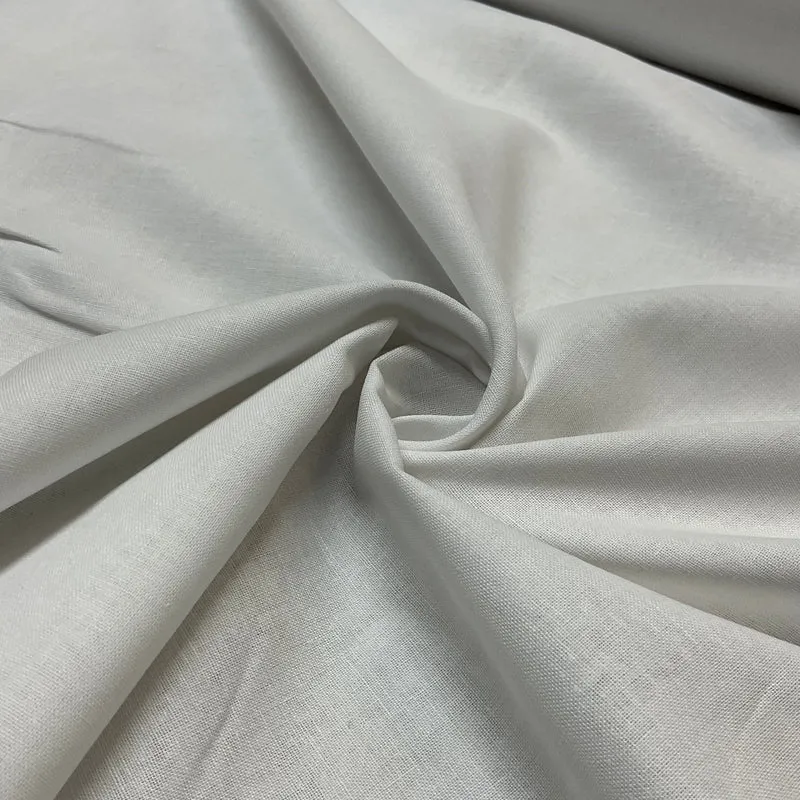 Plain Linen Cotton dressmaking Fabric- 137cm wide - M2100