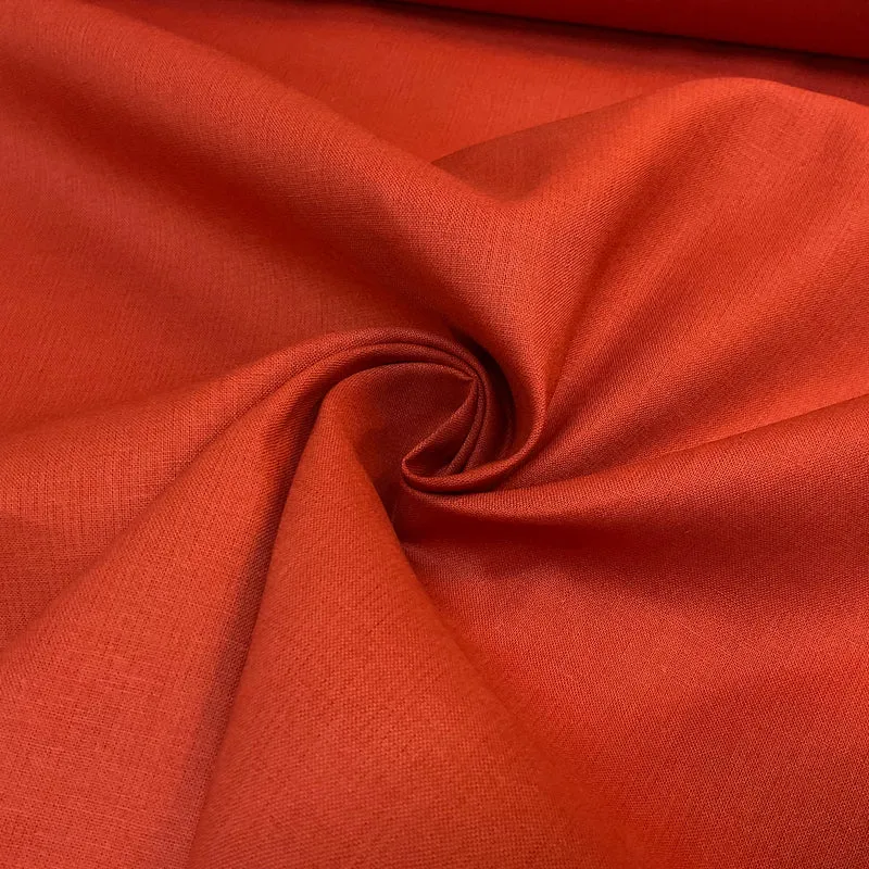 Plain Linen Cotton dressmaking Fabric- 137cm wide - M2100