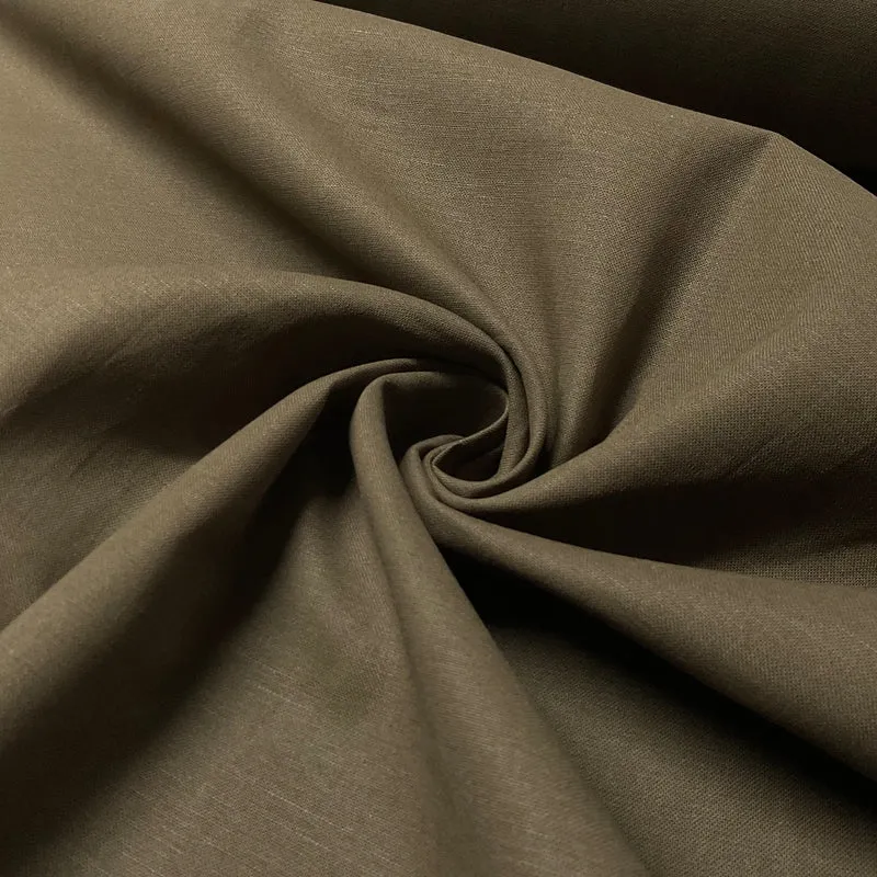 Plain Linen Cotton dressmaking Fabric- 137cm wide - M2100