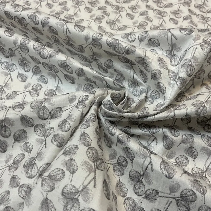 Floral smooth soft Cotton Satin dress skirt Fabric M2098