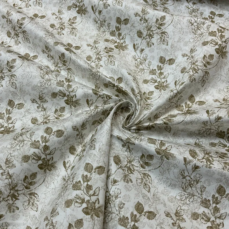 Premium Cotton Sateen Floral Print Dress Fabric 150cm Wide M2097
