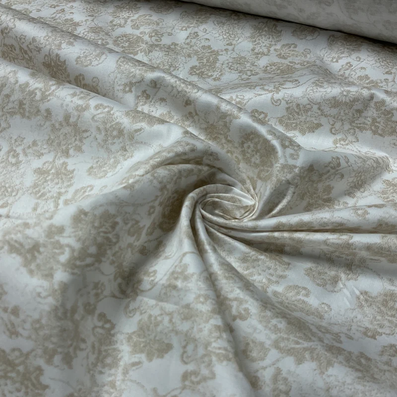 Floral smooth soft Cotton Satin dress skirt Fabric 150cm Wide M2096