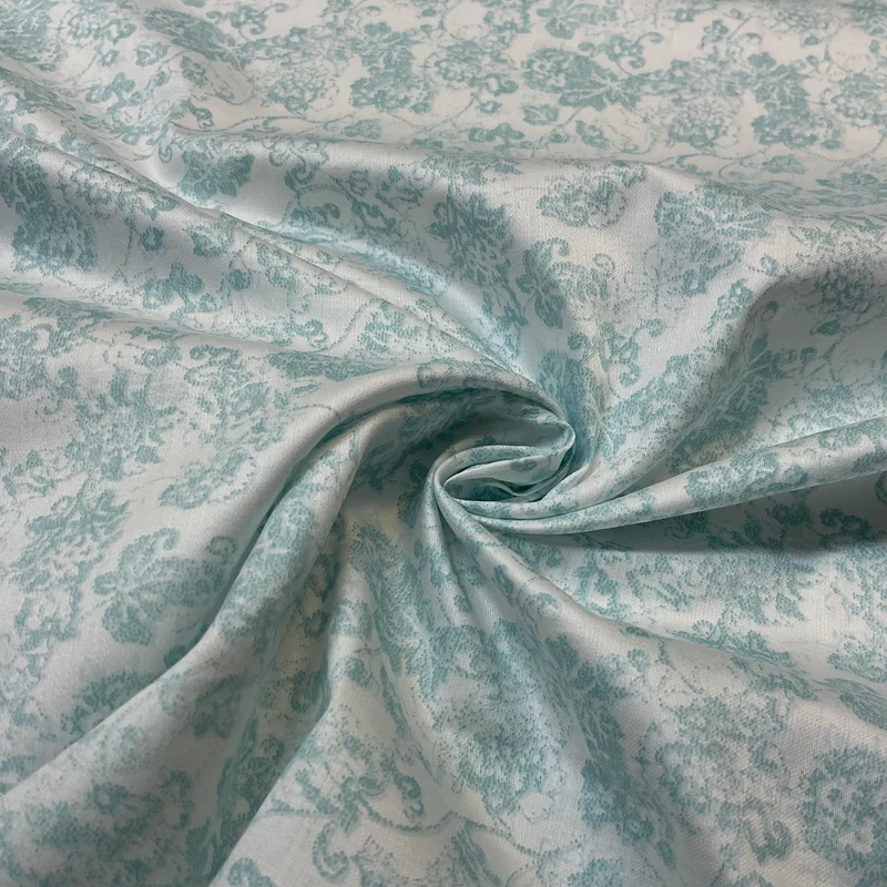 Floral smooth soft Cotton Satin dress skirt Fabric 150cm Wide M2096