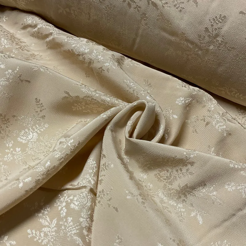 Floral jacquard brocade ideal for jackets waistcoats dress fabric 150cm wide M2093