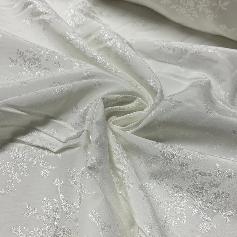 Floral jacquard brocade ideal for jackets waistcoats dress fabric 150cm wide M2093