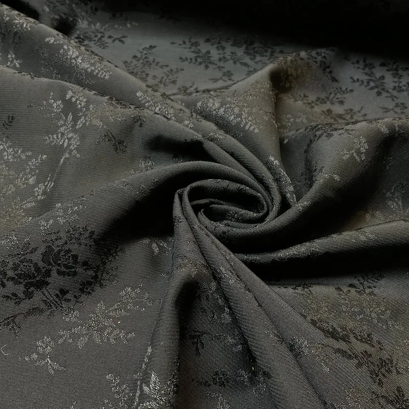 Floral jacquard brocade ideal for jackets waistcoats dress fabric 150cm wide M2093