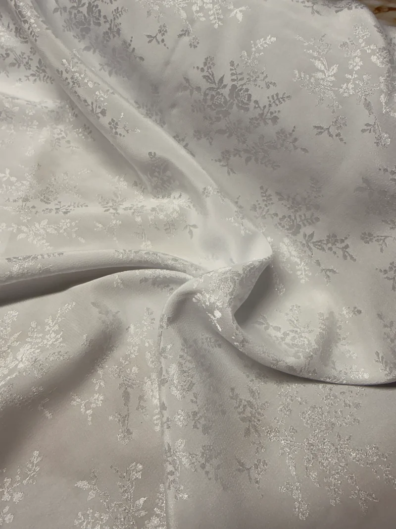 Floral jacquard brocade ideal for jackets waistcoats dress fabric 150cm wide M2093