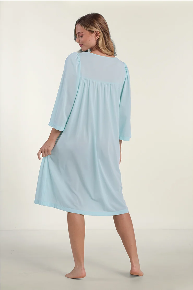 Nylon Tricot Short Robe