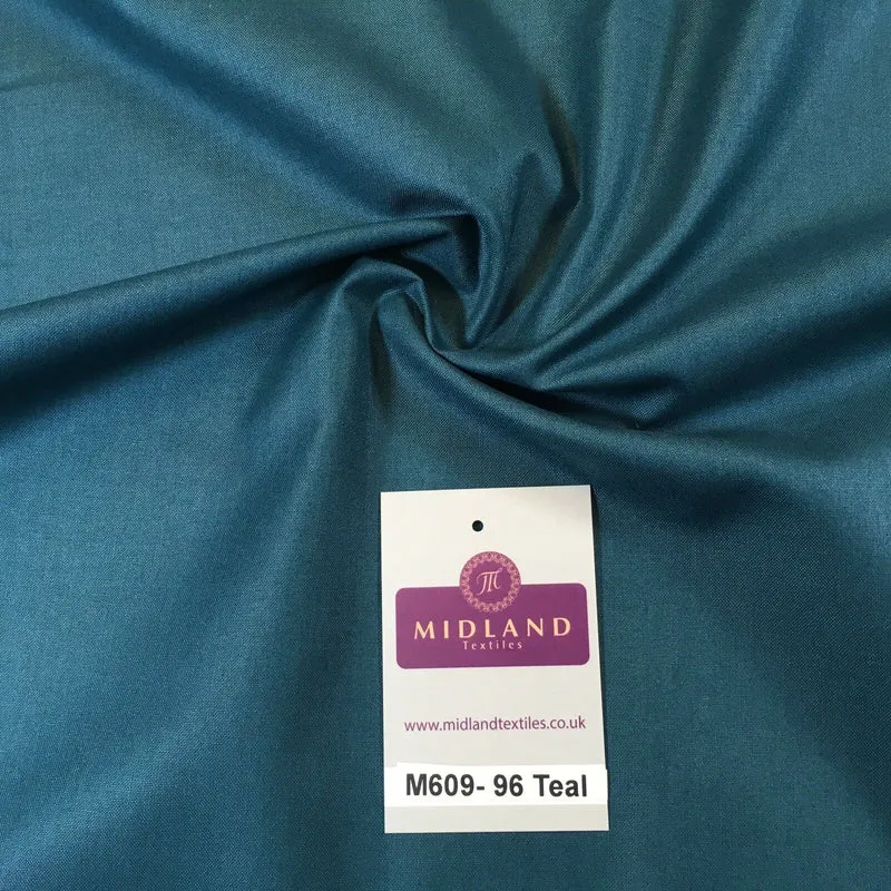 Plain Coloured True Craft 100% Cotton Dressmaking Patchwork Fabric 44" M609 lot2