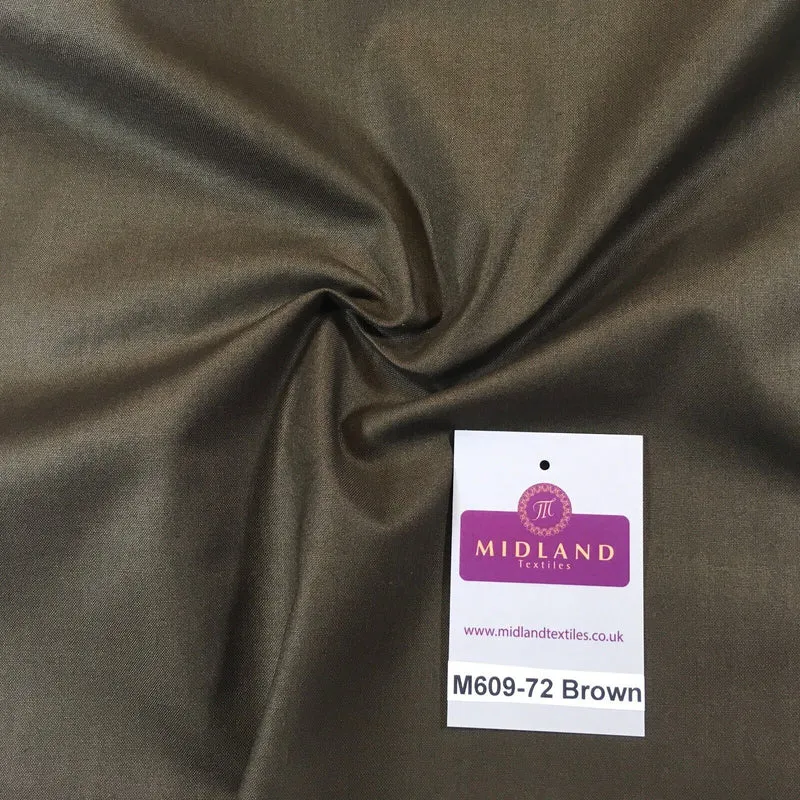 Plain Coloured True Craft 100% Cotton Dressmaking Patchwork Fabric 44" M609 lot2