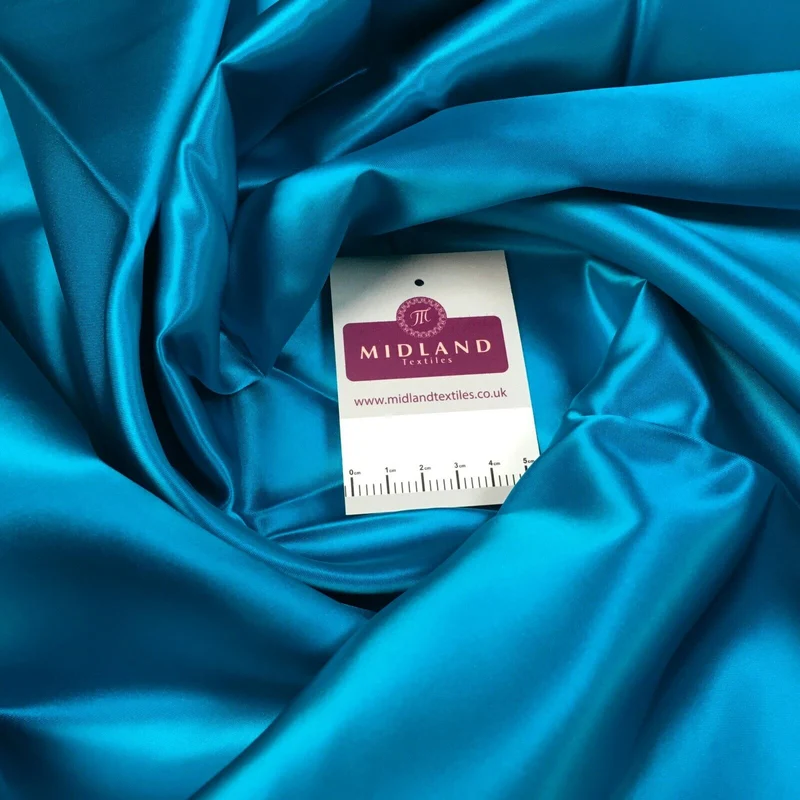 Plain Acetate Superior Satin Wedding Dress Fabric 112 cm MK1374 Mtex