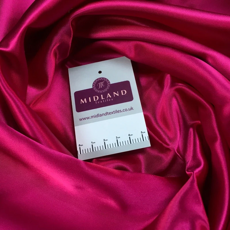Plain Acetate Superior Satin Wedding Dress Fabric 112 cm MK1374 Mtex