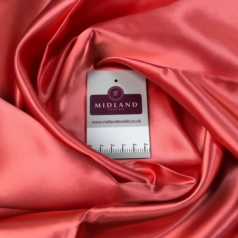 Plain Acetate Superior Satin Wedding Dress Fabric 112 cm MK1374 Mtex